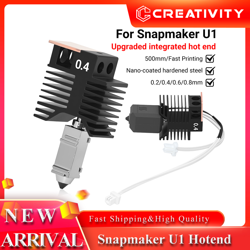 High Flow Ceramic Hotend - Snapmaker U1 핫엔드 키트 0.4mm 24v