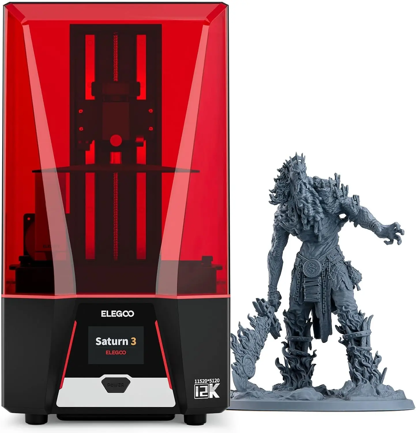 Saturn 3 MSLA 12K 3D 프린터 |   1 - 12K Monochrome Lcd Resin 3D Printer 리뷰 및 가격