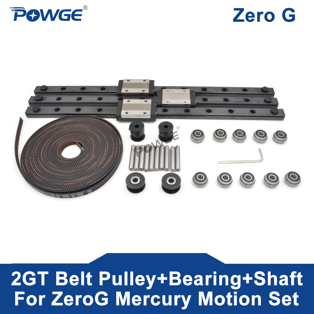 POWGE ZeroG 머큐리 원 엔더 5 프로, GT2 - Linear Rail Mgn12H Set 리뷰 및 가격