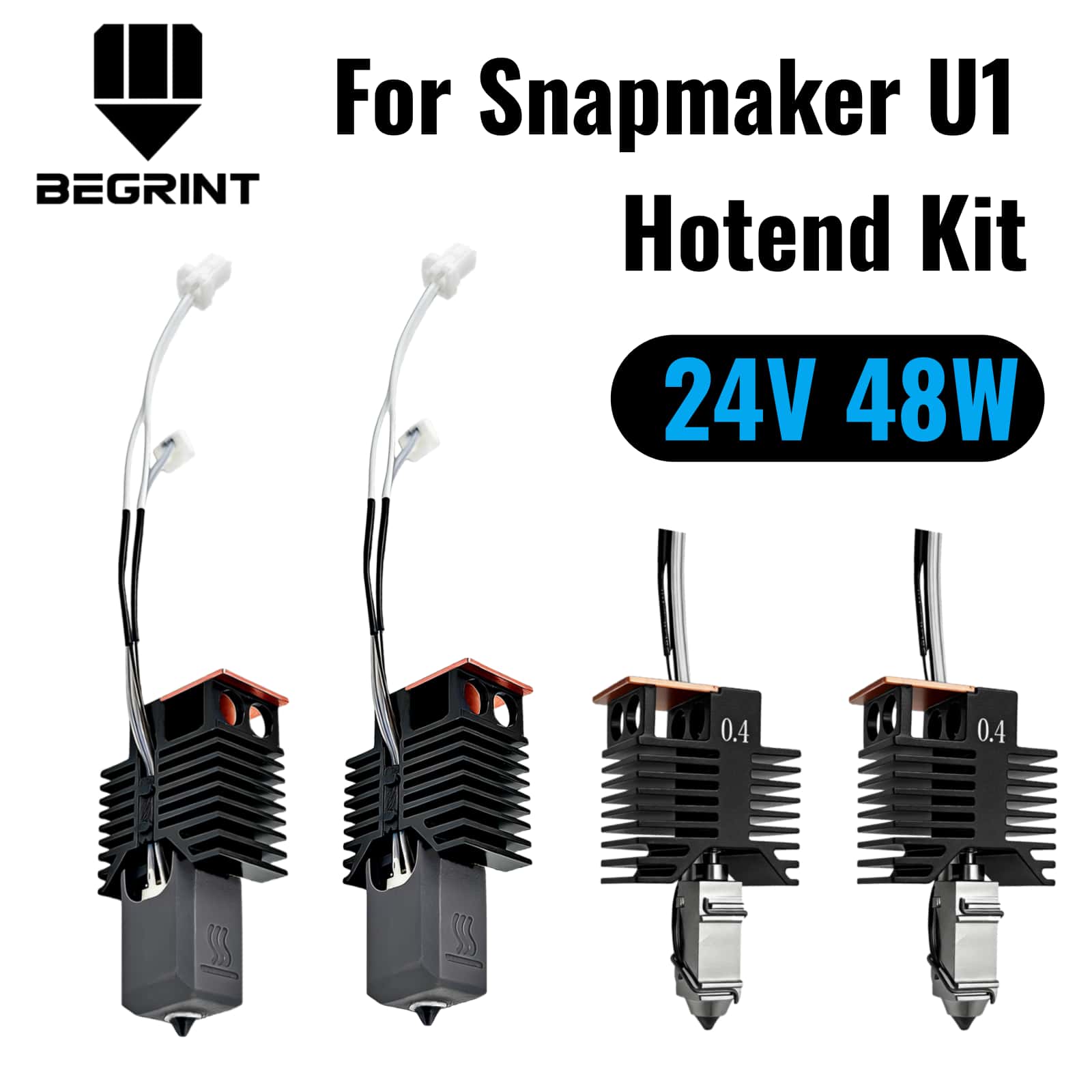 스냅메이커 U1 핫엔드 24V 48W 세라믹 블록 키트 - High Flow Ceramic Hotend 리뷰 및 가격